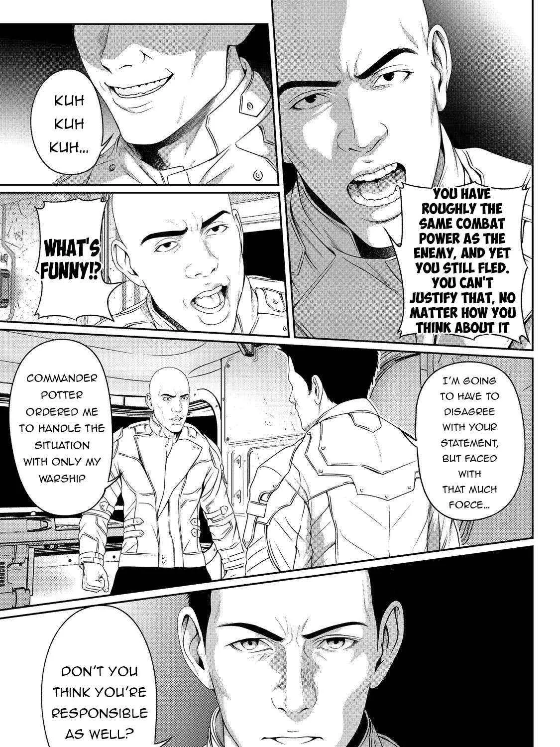 "Koko wa Makasete Sakini Ike!" wo shitai Shinitagari no Nozomanu Uchuu Gekokujou Chapter 6 page 6 - 