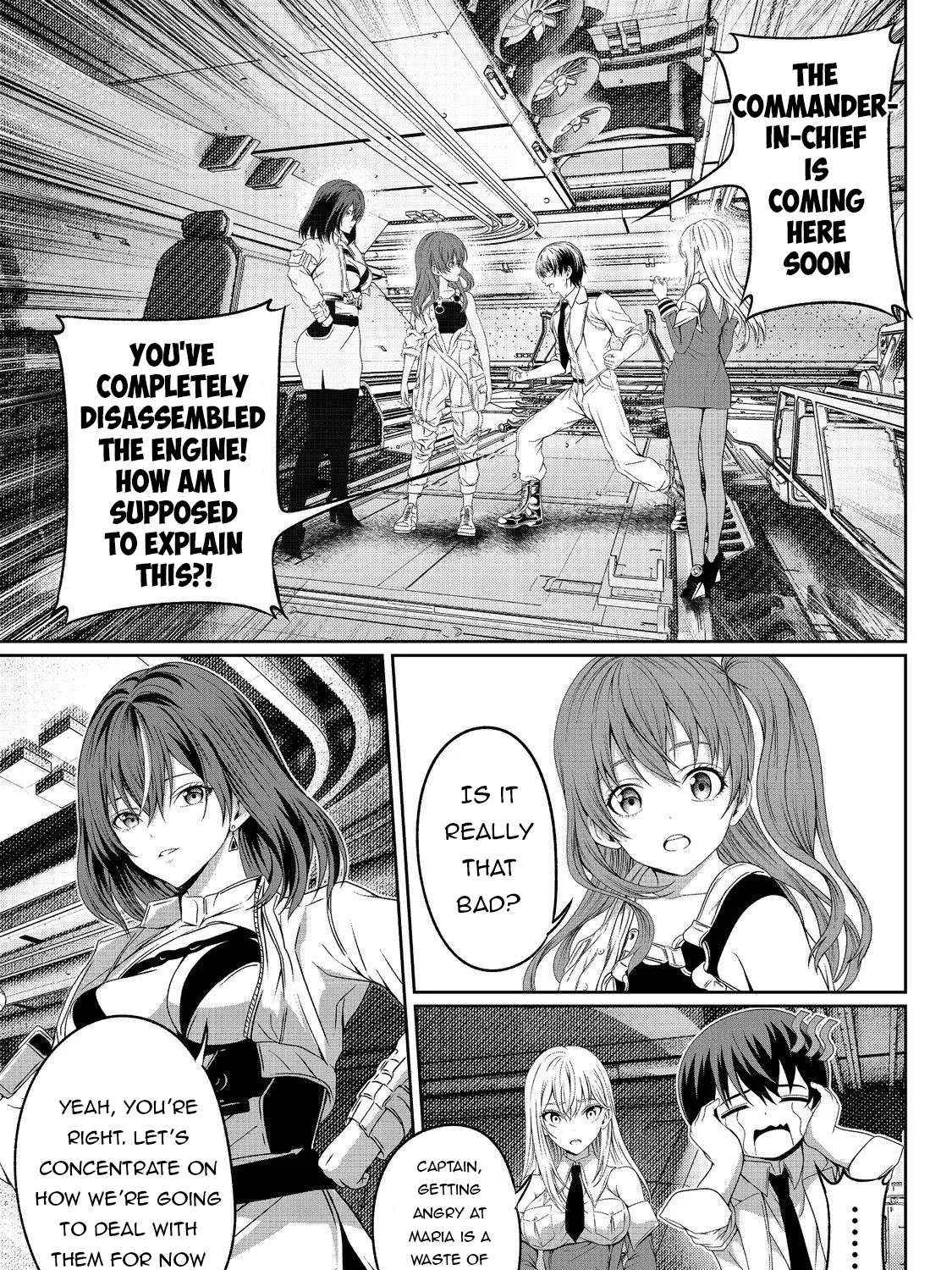 "Koko wa Makasete Sakini Ike!" wo shitai Shinitagari no Nozomanu Uchuu Gekokujou Chapter 6 page 75 - 