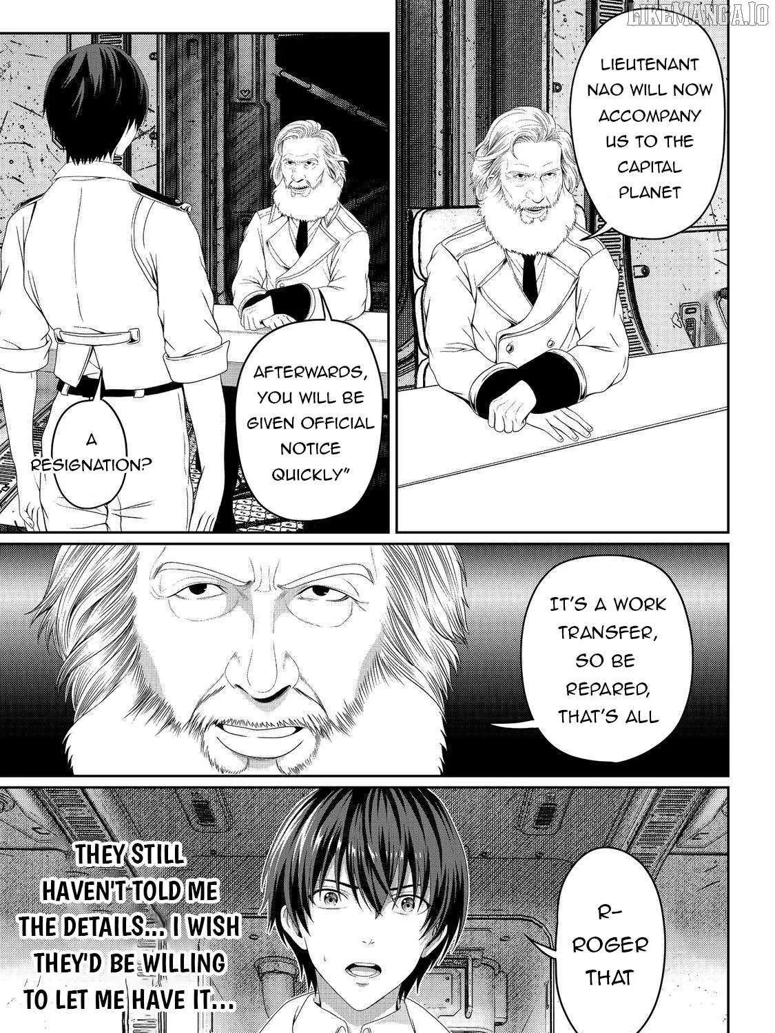 "Koko wa Makasete Sakini Ike!" wo shitai Shinitagari no Nozomanu Uchuu Gekokujou Chapter 7 page 28 - 