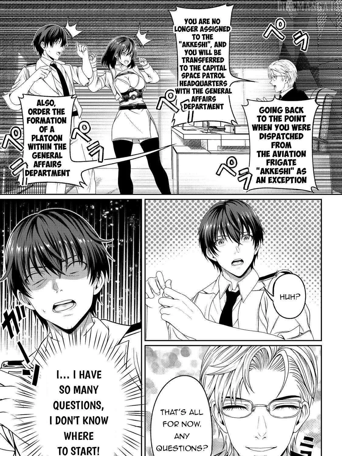 "Koko wa Makasete Sakini Ike!" wo shitai Shinitagari no Nozomanu Uchuu Gekokujou Chapter 7 page 48 - 