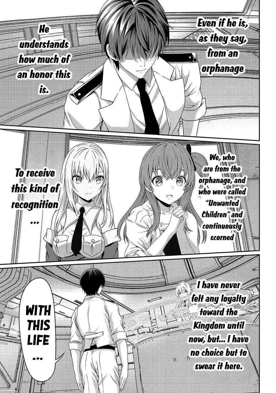 "Koko wa Makasete Sakini Ike!" wo shitai Shinitagari no Nozomanu Uchuu Gekokujou Chapter 8 page 36 - 