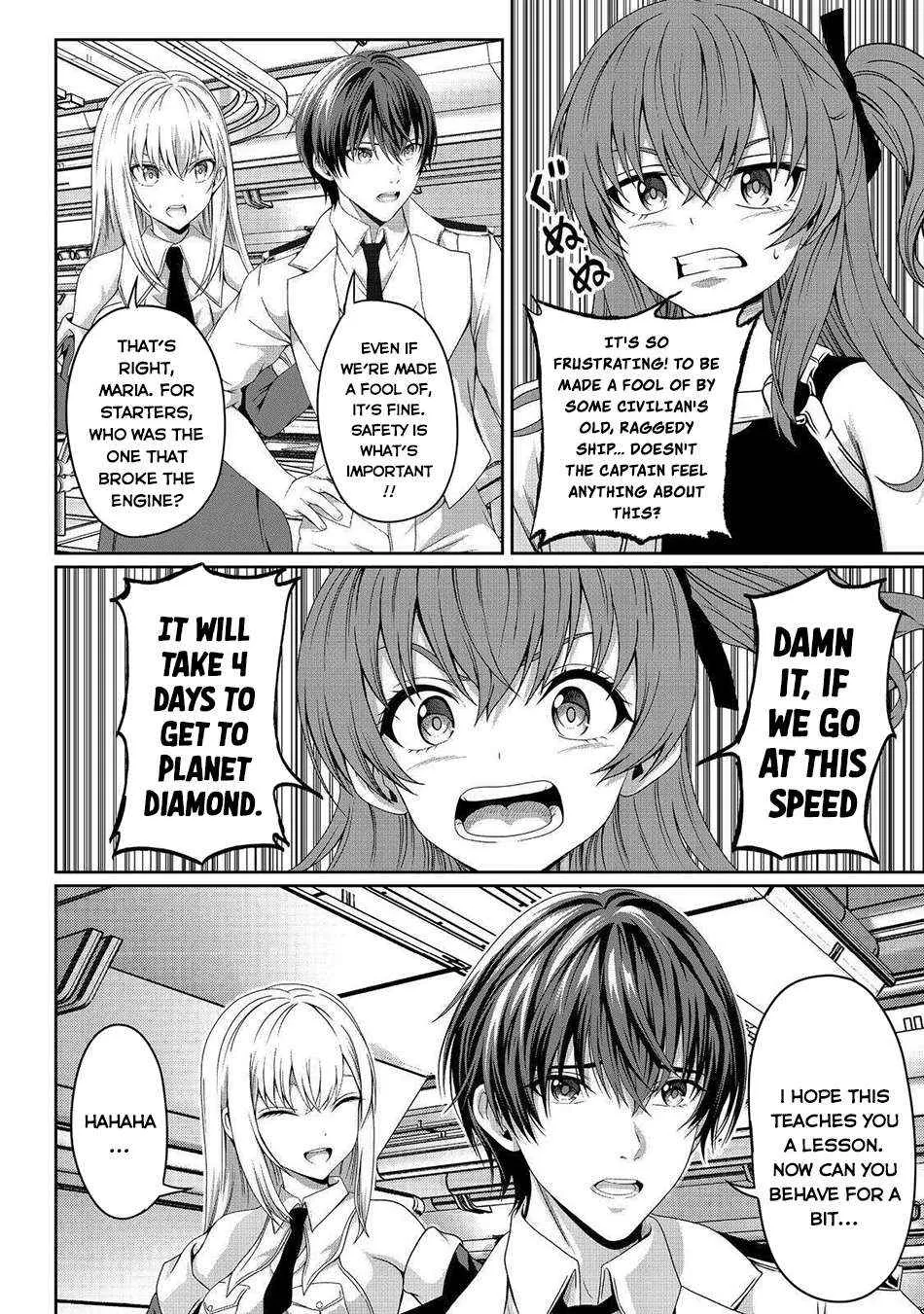 "Koko wa Makasete Sakini Ike!" wo shitai Shinitagari no Nozomanu Uchuu Gekokujou Chapter 8 page 5 - 