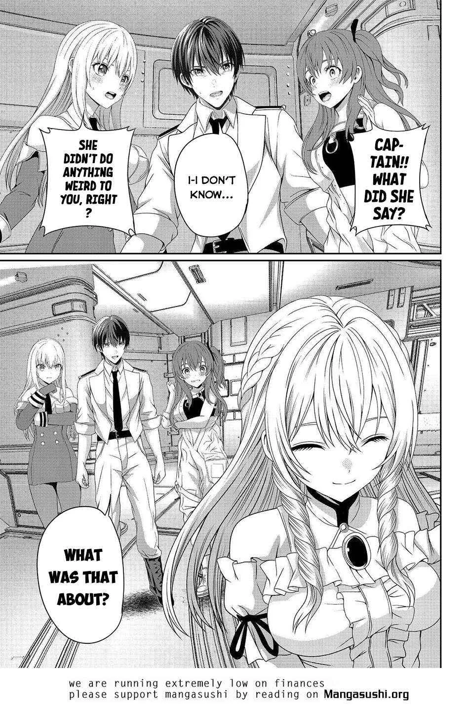 "Koko wa Makasete Sakini Ike!" wo shitai Shinitagari no Nozomanu Uchuu Gekokujou Chapter 8 page 44 - 