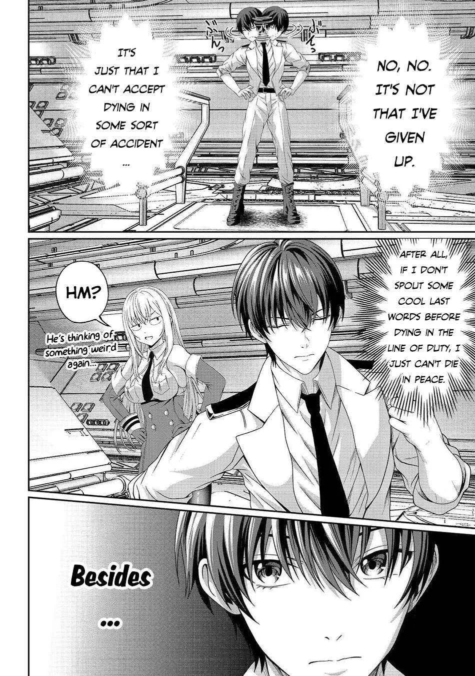 "Koko wa Makasete Sakini Ike!" wo shitai Shinitagari no Nozomanu Uchuu Gekokujou Chapter 8 page 7 - 