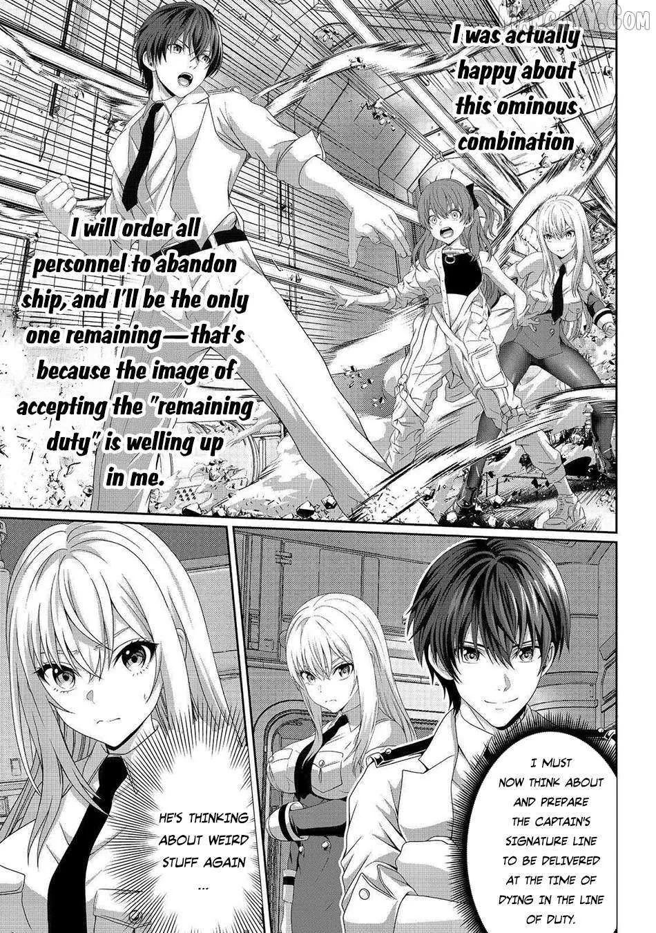 "Koko wa Makasete Sakini Ike!" wo shitai Shinitagari no Nozomanu Uchuu Gekokujou Chapter 9 page 8 - 
