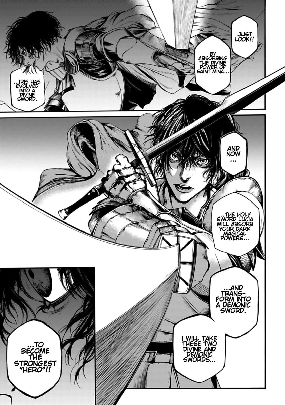 Kokuma Musou: Ochita Sei Kishi to Fukushou no Kuro Madoushi Chapter 1 page 17 - 