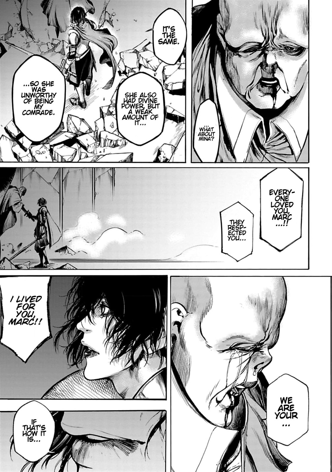 Kokuma Musou: Ochita Sei Kishi to Fukushou no Kuro Madoushi Chapter 1 page 19 - 