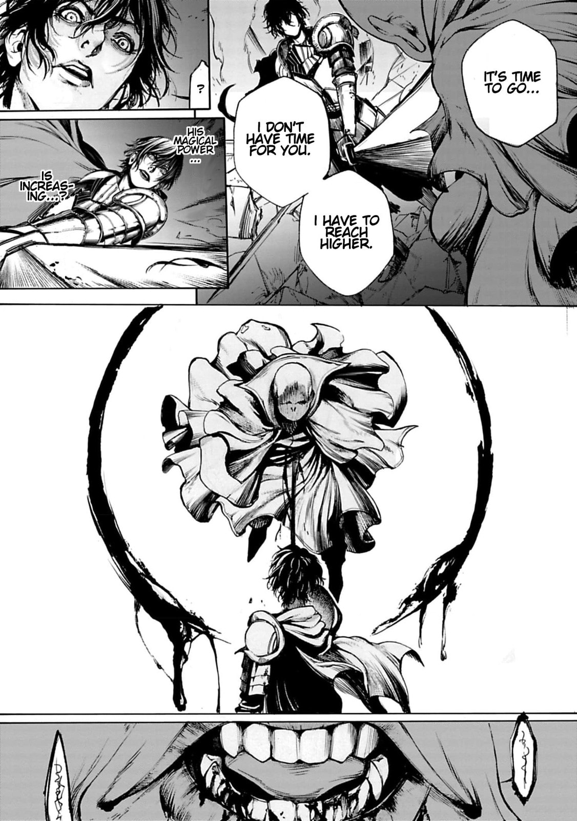 Kokuma Musou: Ochita Sei Kishi to Fukushou no Kuro Madoushi Chapter 1 page 21 - 