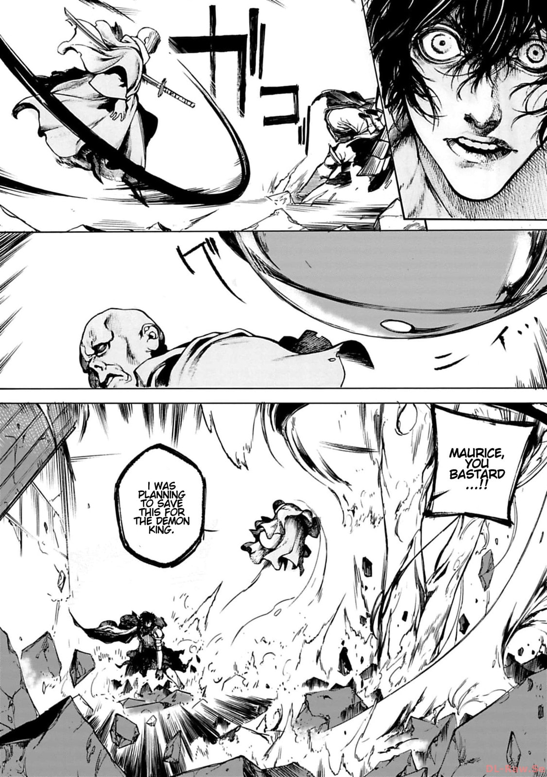 Kokuma Musou: Ochita Sei Kishi to Fukushou no Kuro Madoushi Chapter 1 page 22 - 