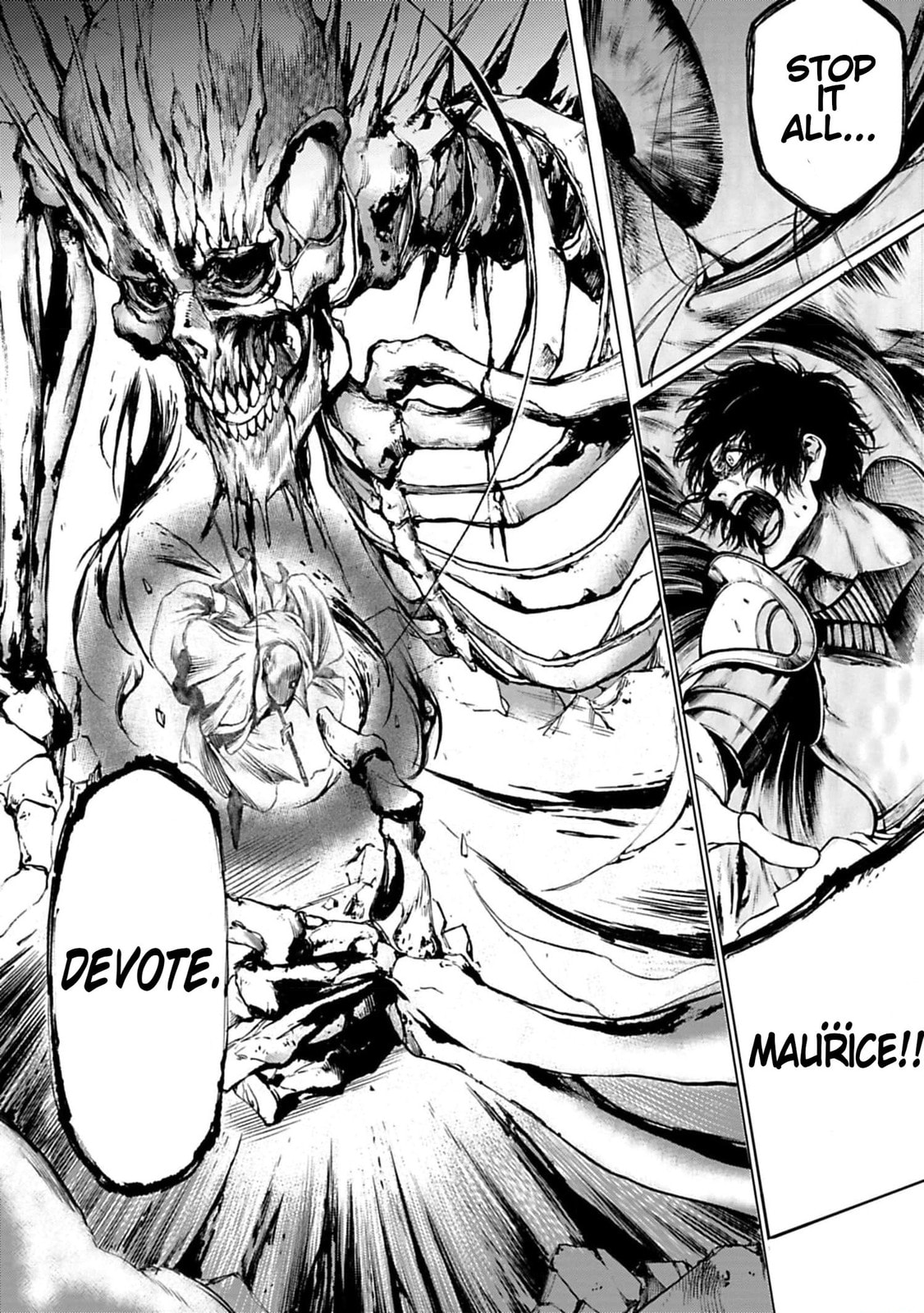 Kokuma Musou: Ochita Sei Kishi to Fukushou no Kuro Madoushi Chapter 1 page 24 - 