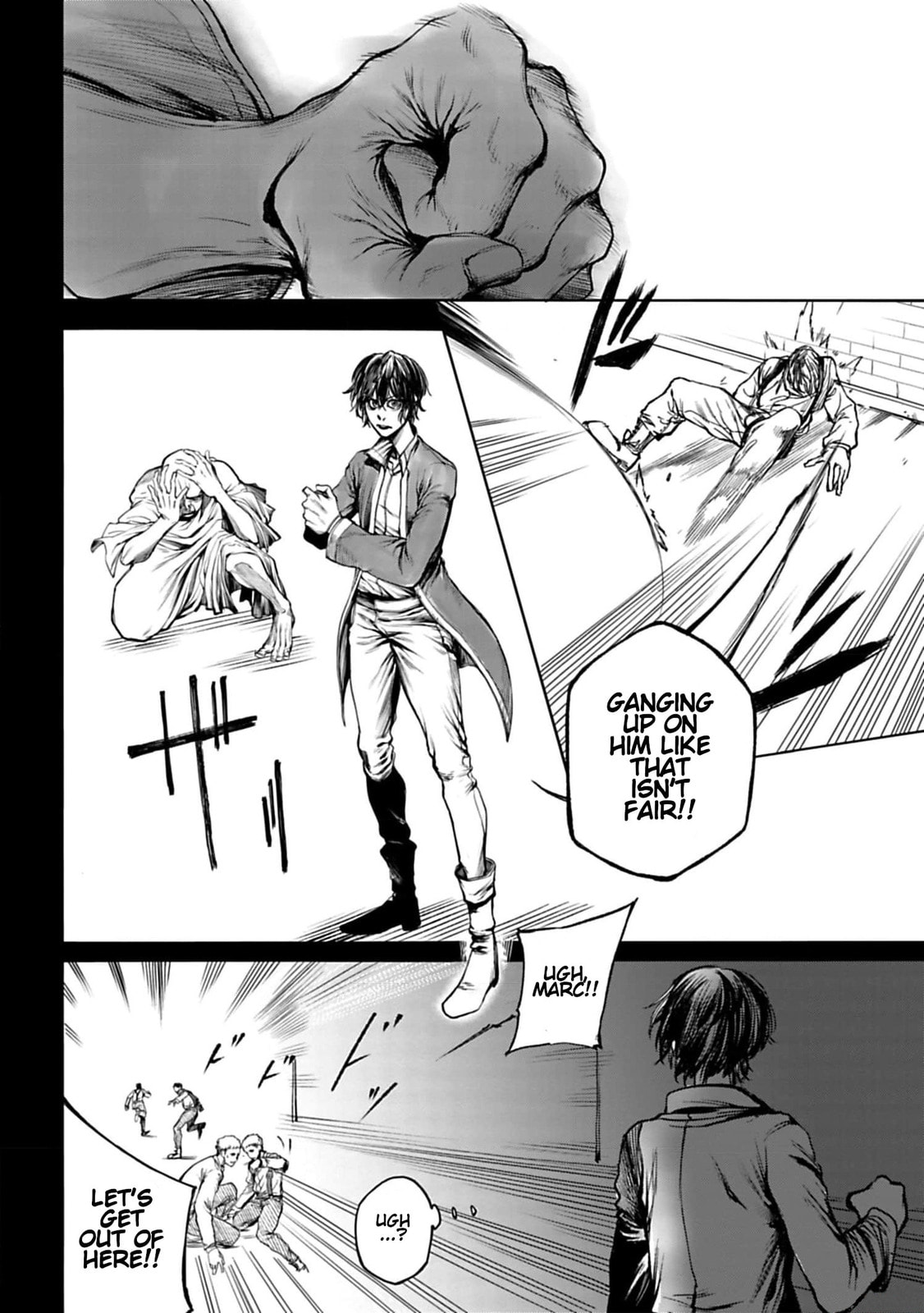 Kokuma Musou: Ochita Sei Kishi to Fukushou no Kuro Madoushi Chapter 1 page 28 - 