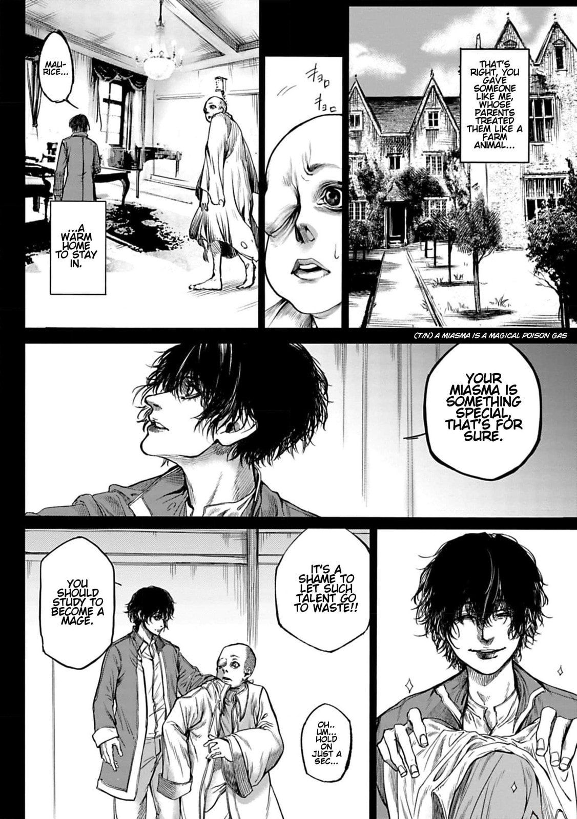Kokuma Musou: Ochita Sei Kishi to Fukushou no Kuro Madoushi Chapter 1 page 30 - 
