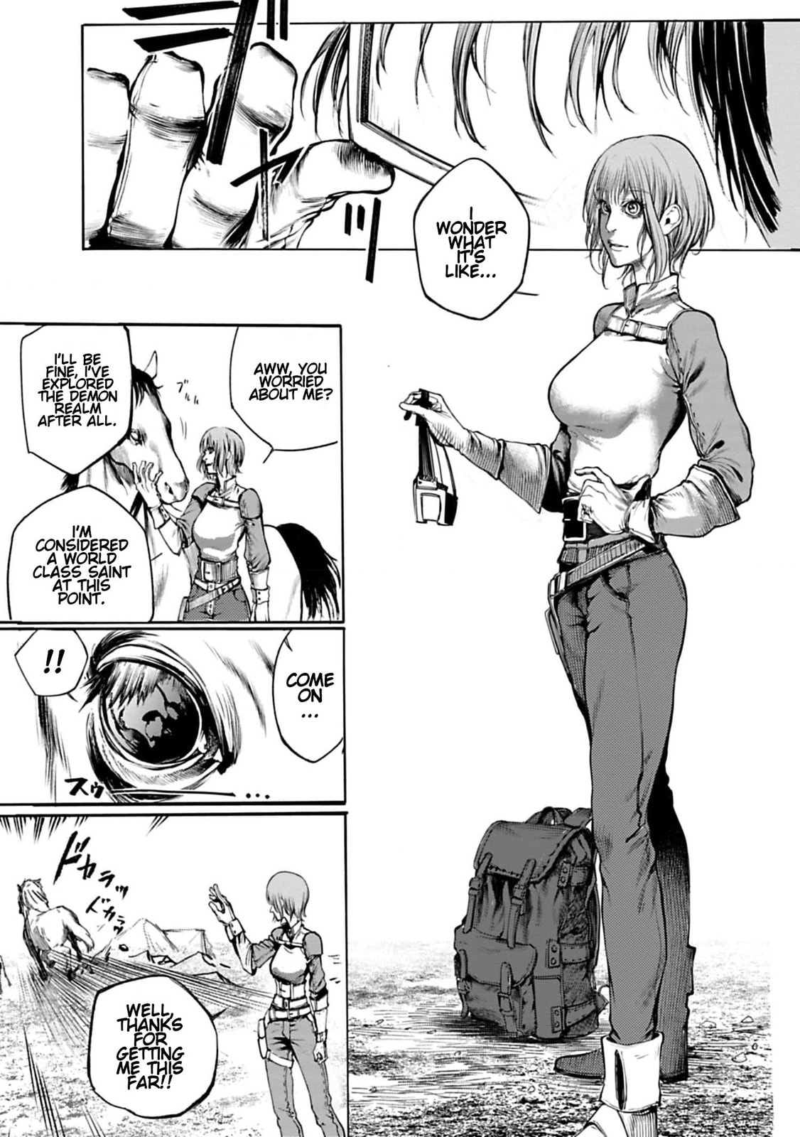 Kokuma Musou: Ochita Sei Kishi to Fukushou no Kuro Madoushi Chapter 1 page 35 - 