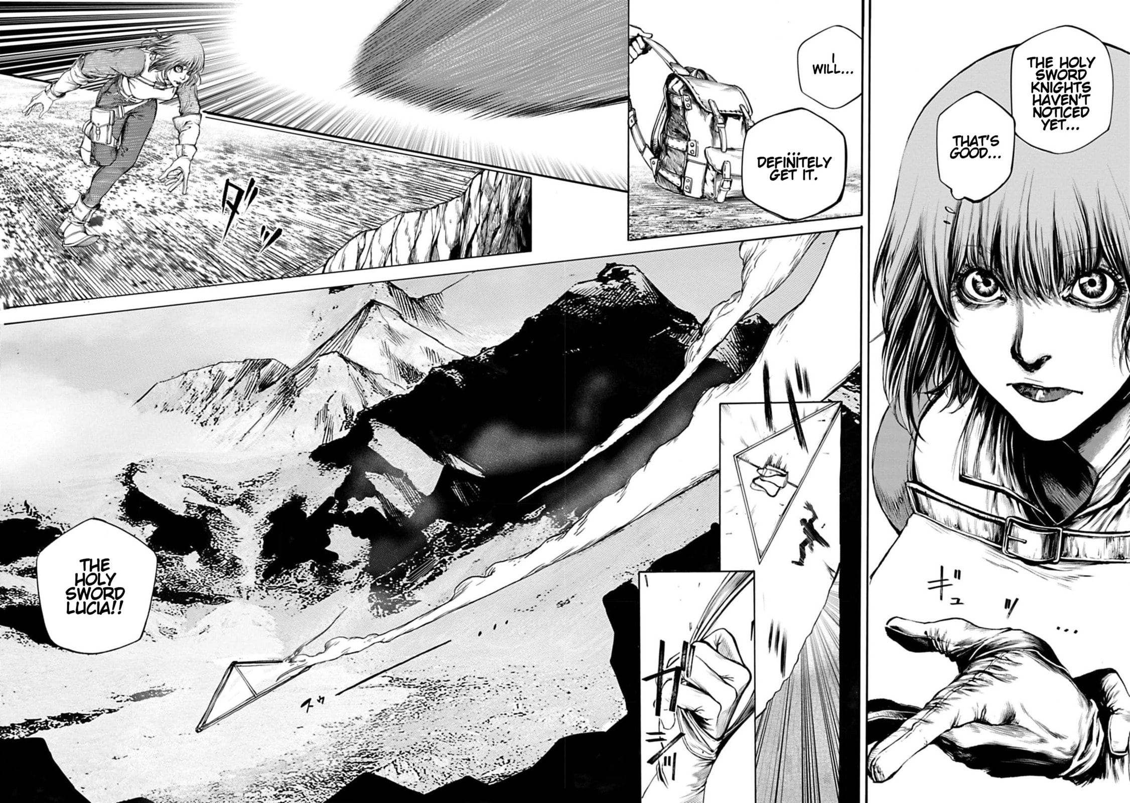 Kokuma Musou: Ochita Sei Kishi to Fukushou no Kuro Madoushi Chapter 1 page 36 - 