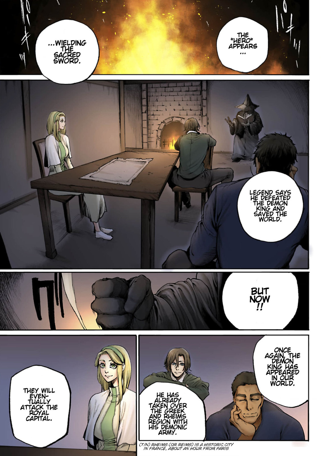 Kokuma Musou: Ochita Sei Kishi to Fukushou no Kuro Madoushi Chapter 1 page 5 - 