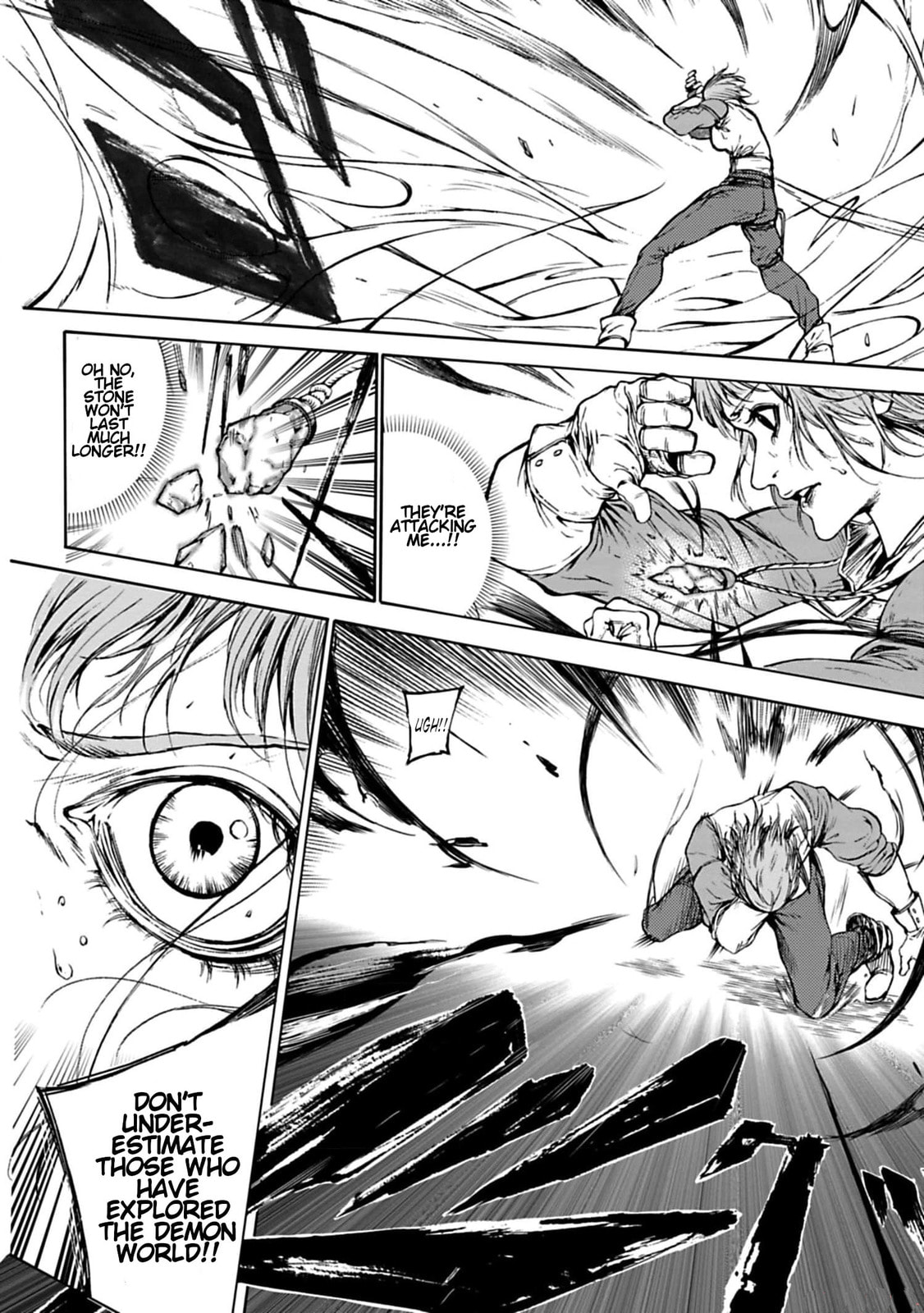 Kokuma Musou: Ochita Sei Kishi to Fukushou no Kuro Madoushi Chapter 1 page 42 - 
