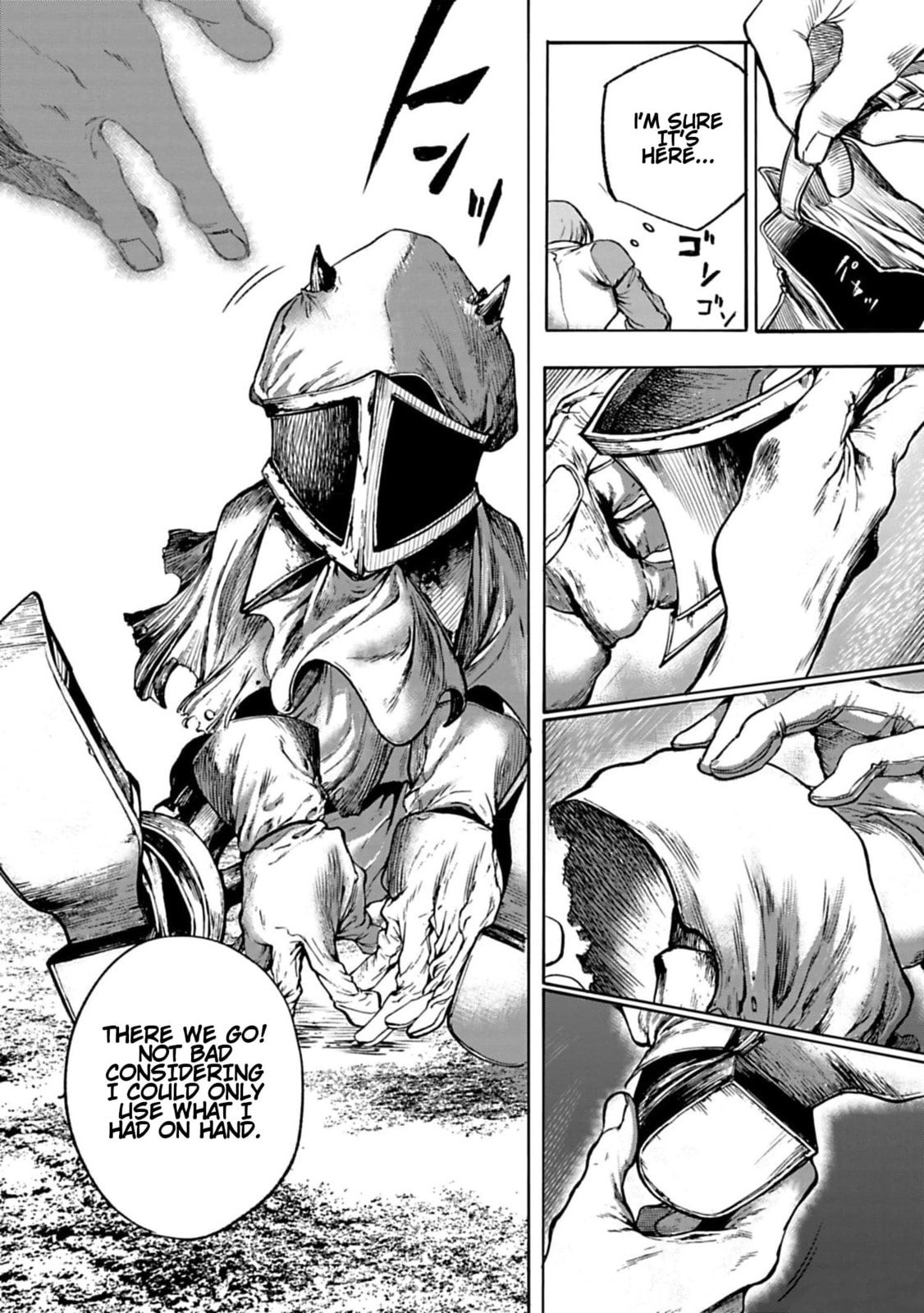 Kokuma Musou: Ochita Sei Kishi to Fukushou no Kuro Madoushi Chapter 1 page 46 - 