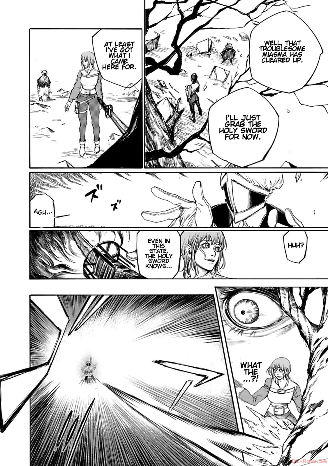 Kokuma Musou: Ochita Sei Kishi to Fukushou no Kuro Madoushi Chapter 1 page 52 - 