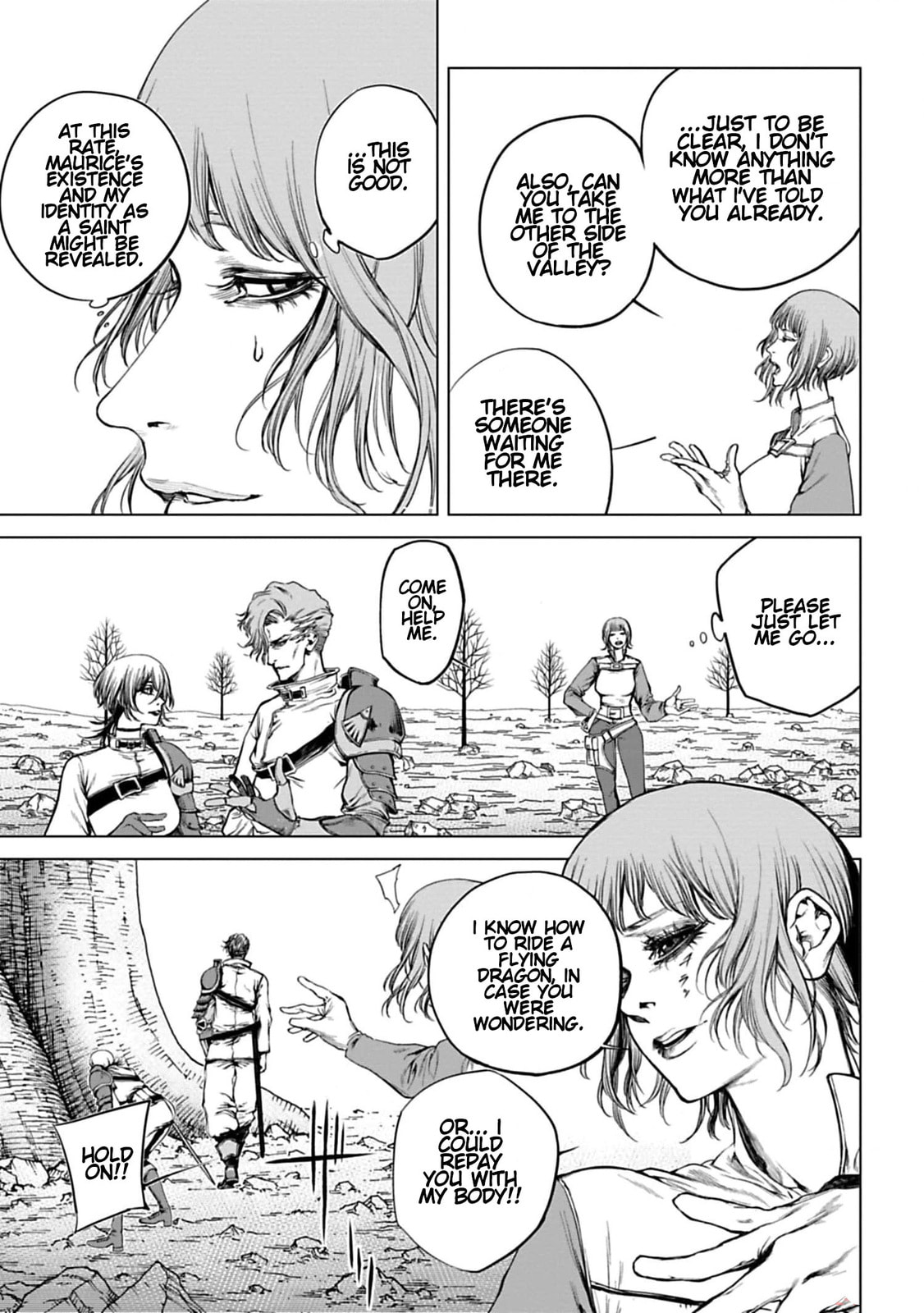 Kokuma Musou: Ochita Sei Kishi to Fukushou no Kuro Madoushi Chapter 2 page 14 - 