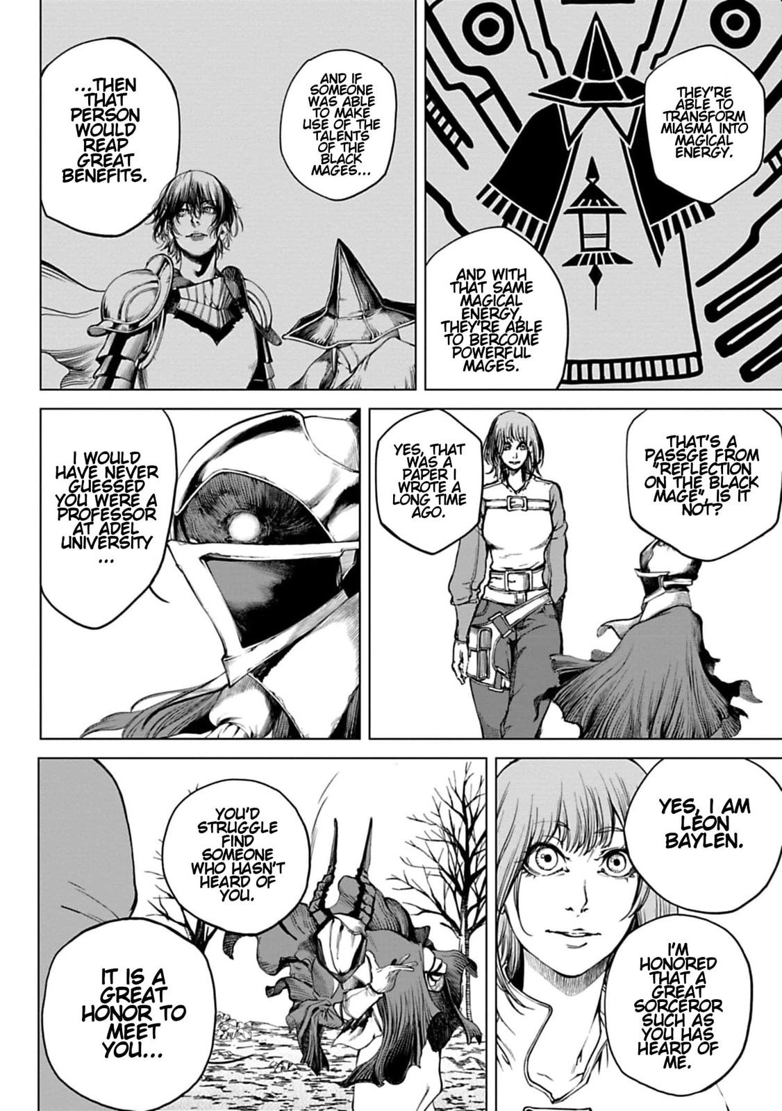 Kokuma Musou: Ochita Sei Kishi to Fukushou no Kuro Madoushi Chapter 2 page 4 - 