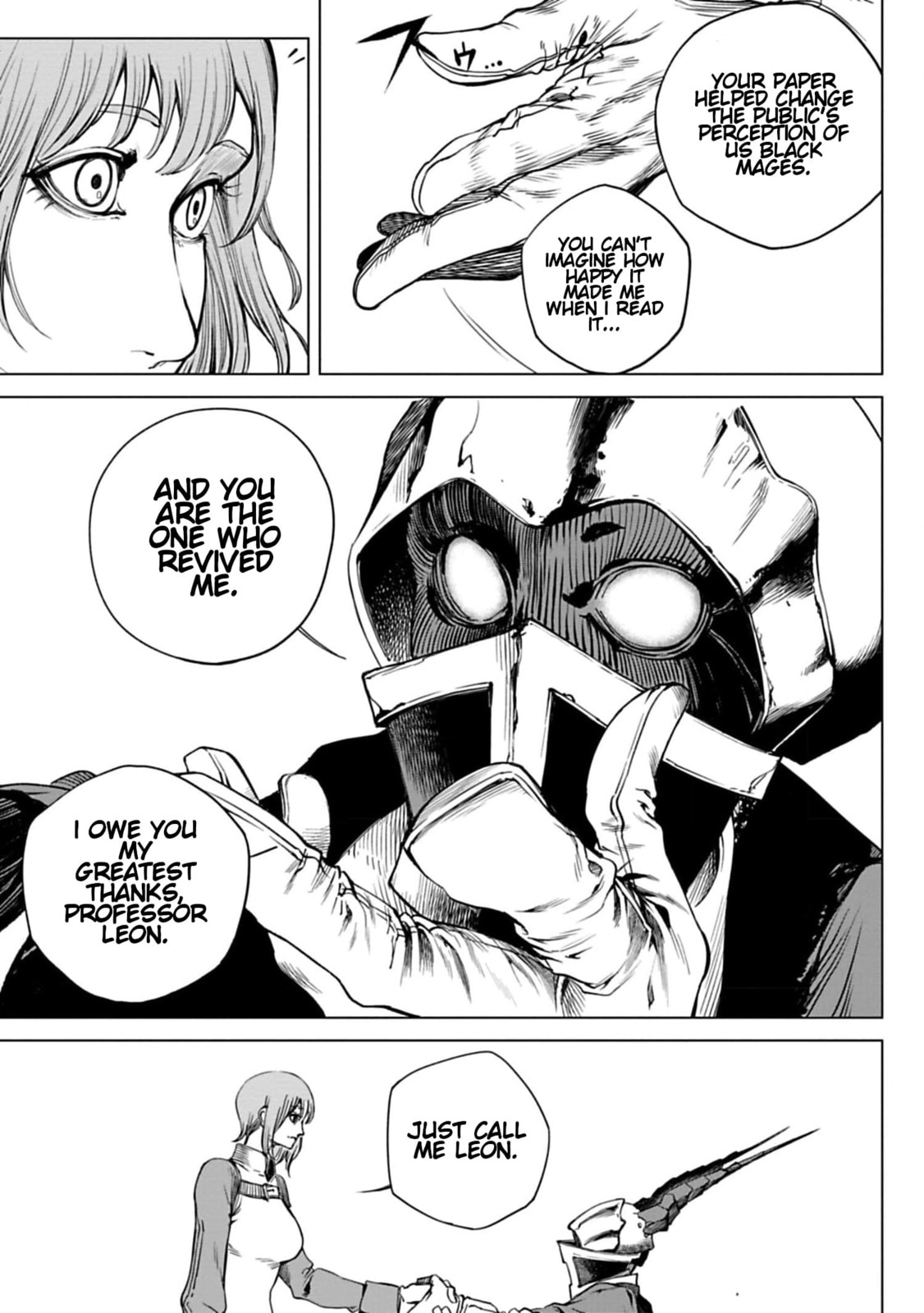Kokuma Musou: Ochita Sei Kishi to Fukushou no Kuro Madoushi Chapter 2 page 5 - 