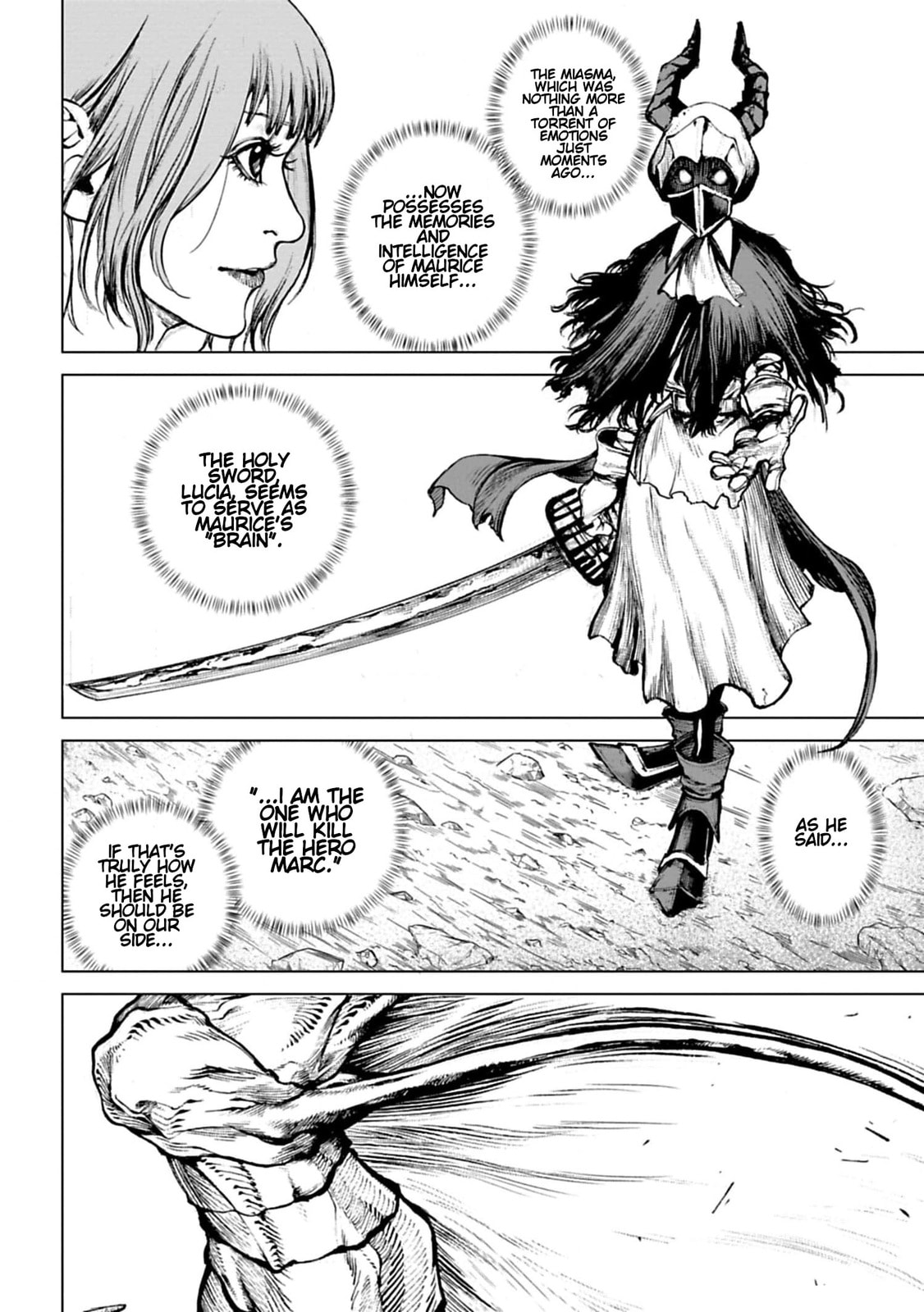 Kokuma Musou: Ochita Sei Kishi to Fukushou no Kuro Madoushi Chapter 2 page 6 - 