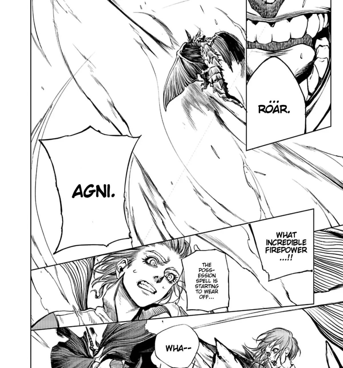 Kokuma Musou: Ochita Sei Kishi to Fukushou no Kuro Madoushi Chapter 3 page 15 - 