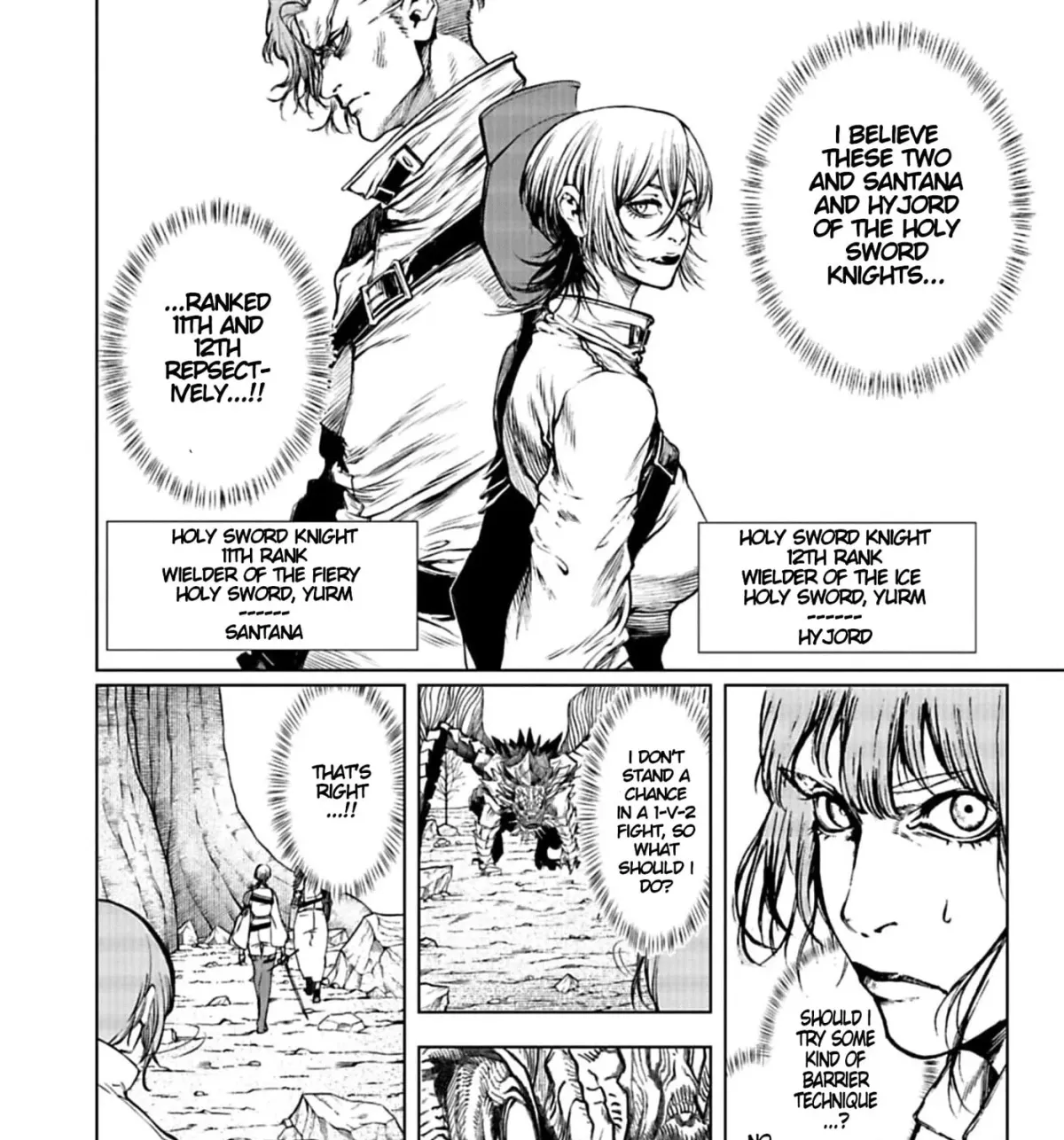 Kokuma Musou: Ochita Sei Kishi to Fukushou no Kuro Madoushi Chapter 3 page 3 - 