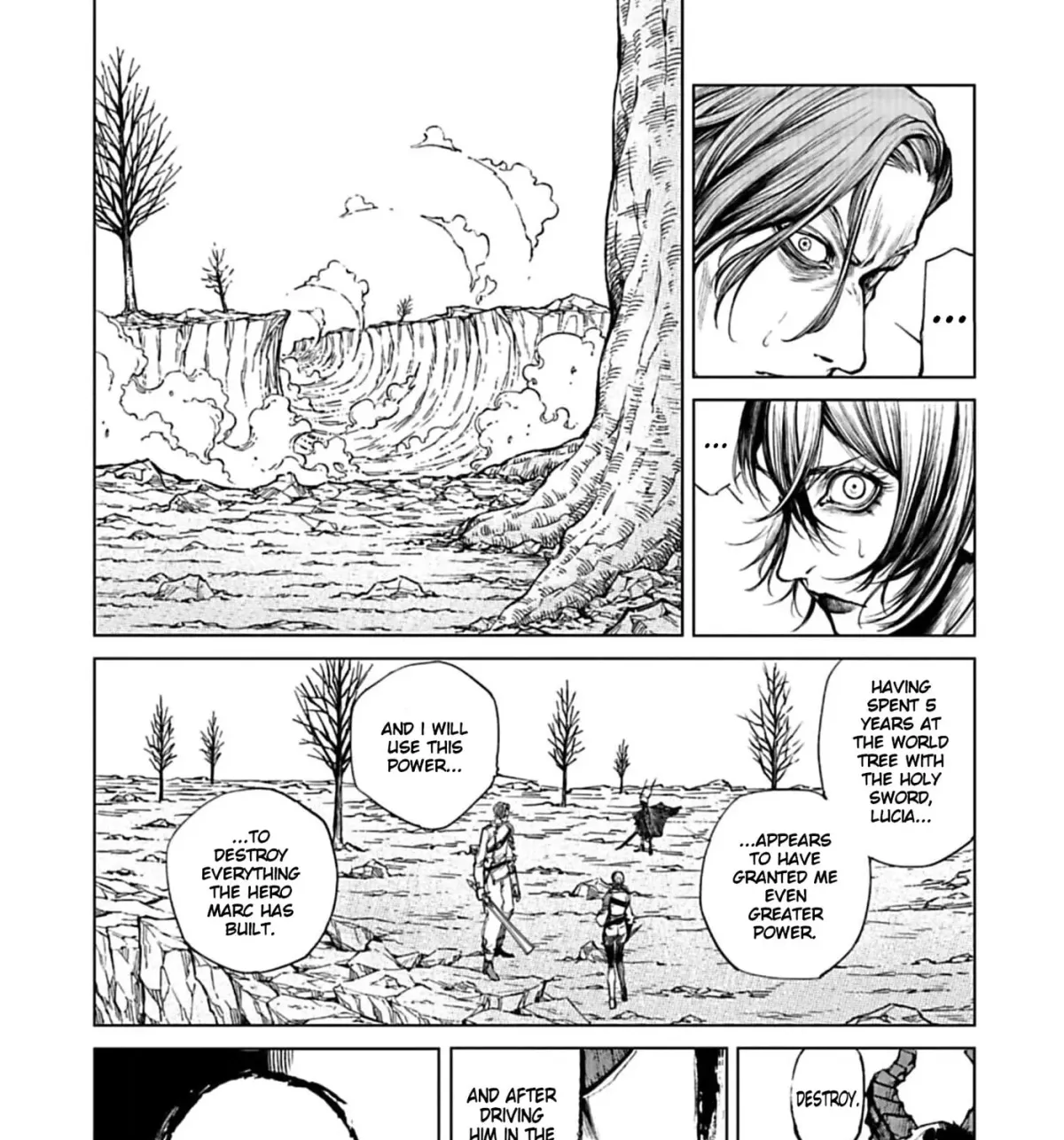 Kokuma Musou: Ochita Sei Kishi to Fukushou no Kuro Madoushi Chapter 3 page 39 - 