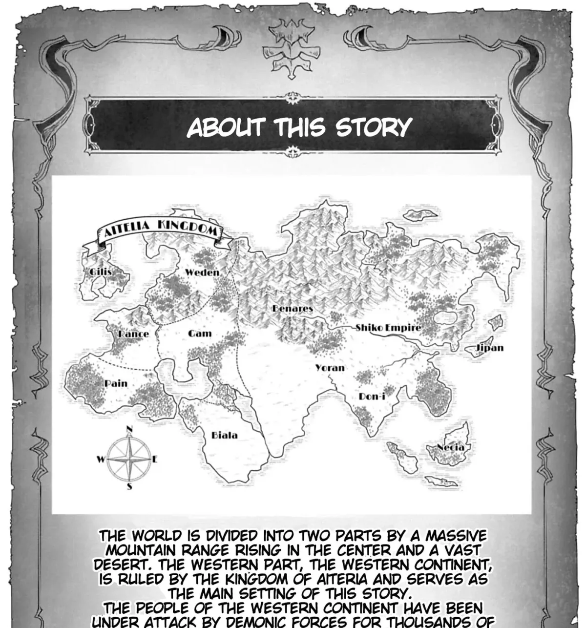 Kokuma Musou: Ochita Sei Kishi to Fukushou no Kuro Madoushi Chapter 3 page 43 - 