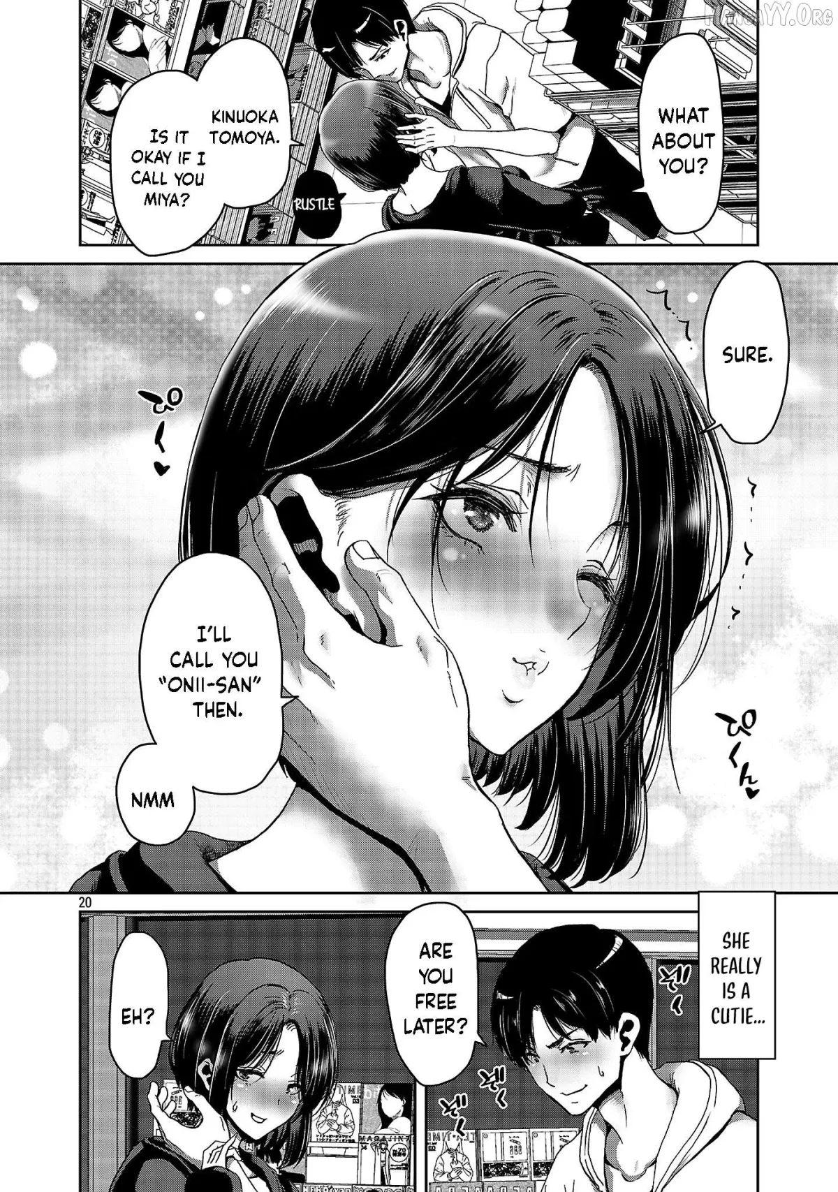 Konbini de Deatta Eroi Onnanoko to Tadare Kitta Kankei ni Narimashita Chapter 1 page 21 - 
