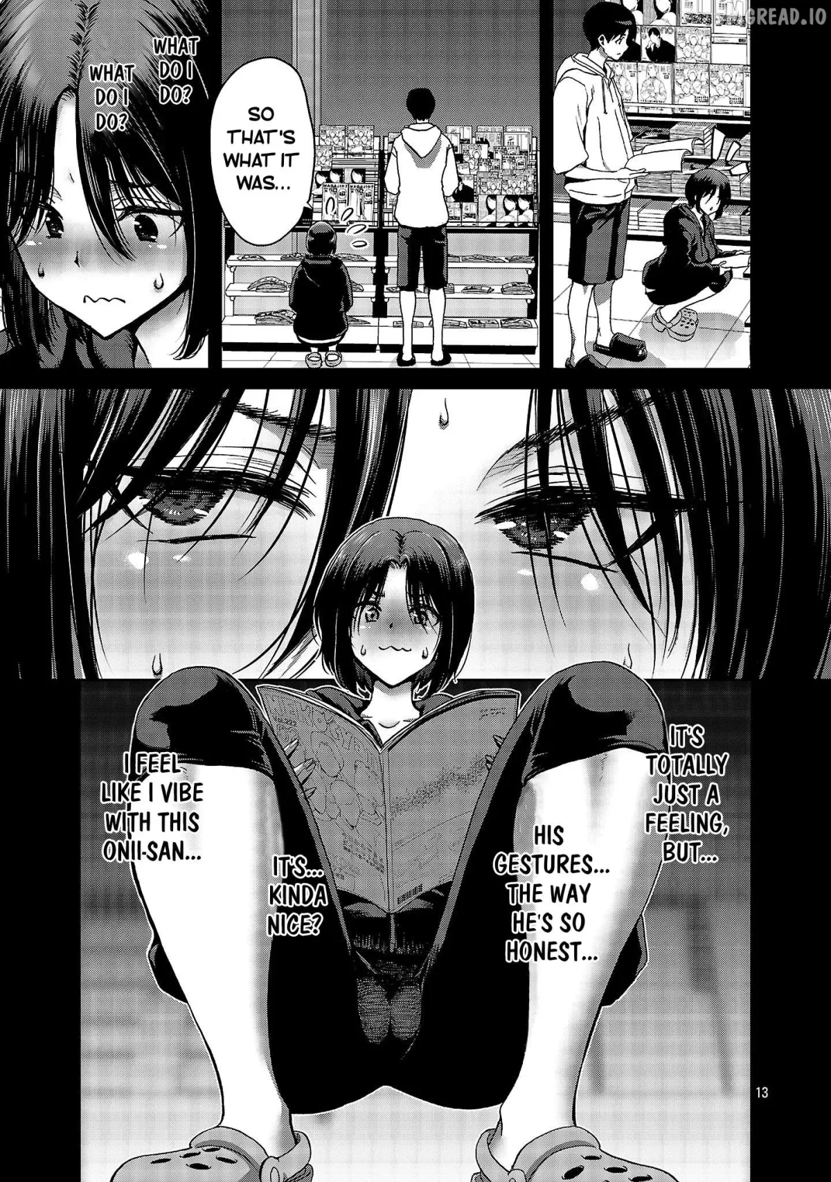 Konbini de Deatta Eroi Onnanoko to Tadare Kitta Kankei ni Narimashita Chapter 7 page 13 - 
