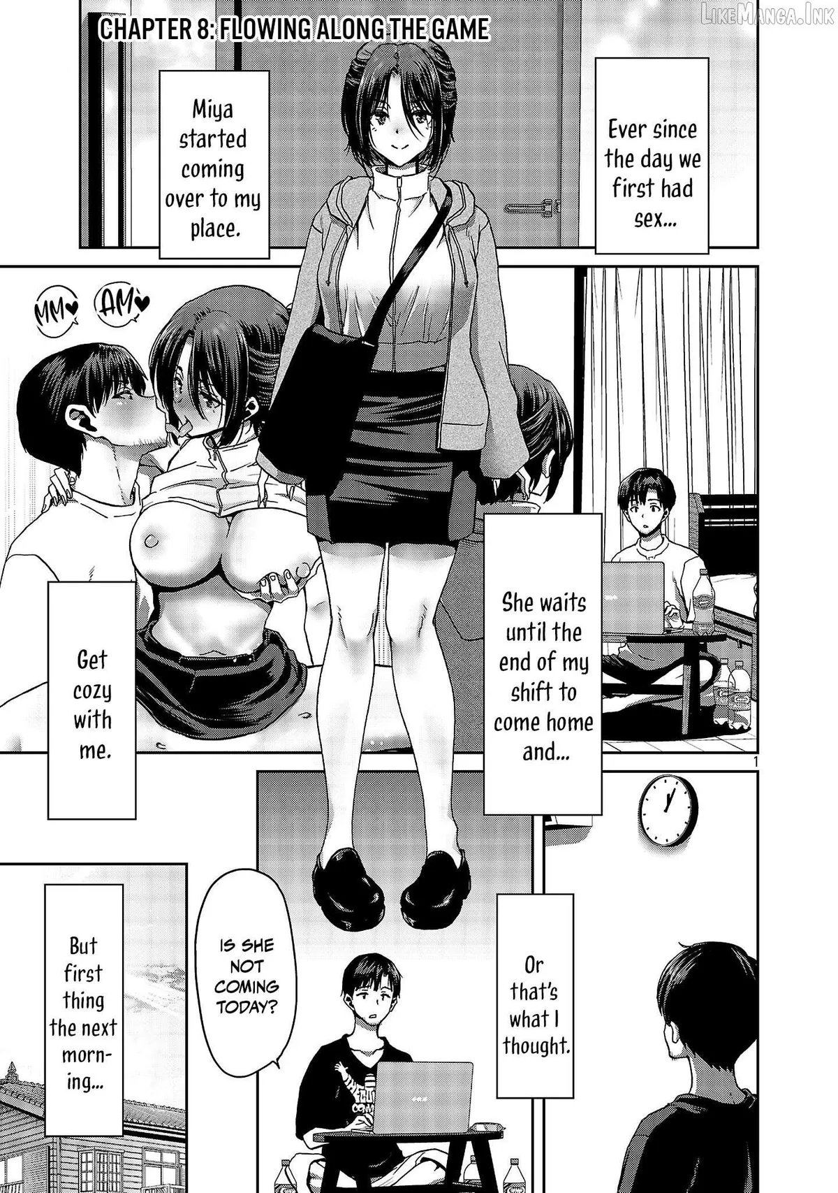 Konbini de Deatta Eroi Onnanoko to Tadare Kitta Kankei ni Narimashita Chapter 8 page 1 - 