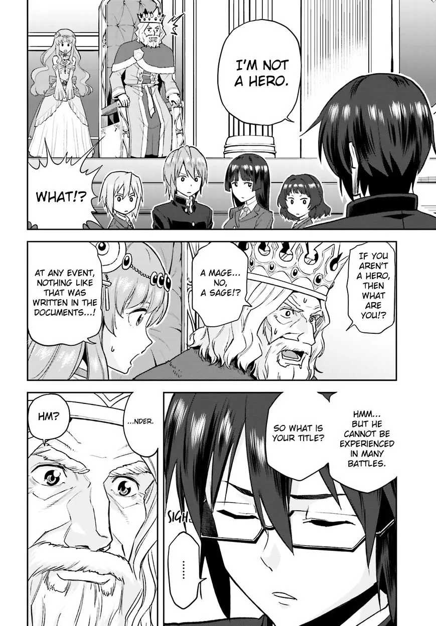 Konjiki No Moji Tsukai - Yuusha Yonin Ni Makikomareta Unique Cheat Chapter 1 page 17 - 