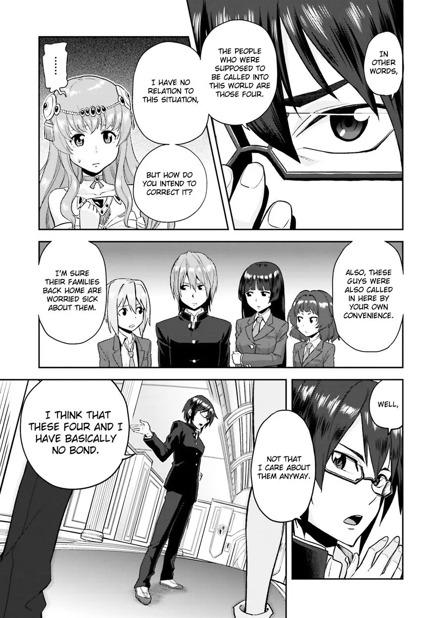 Konjiki No Moji Tsukai - Yuusha Yonin Ni Makikomareta Unique Cheat Chapter 1 page 20 - 