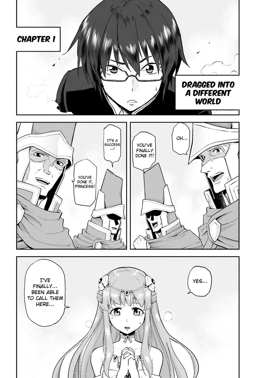 Konjiki No Moji Tsukai - Yuusha Yonin Ni Makikomareta Unique Cheat Chapter 1 page 6 - 