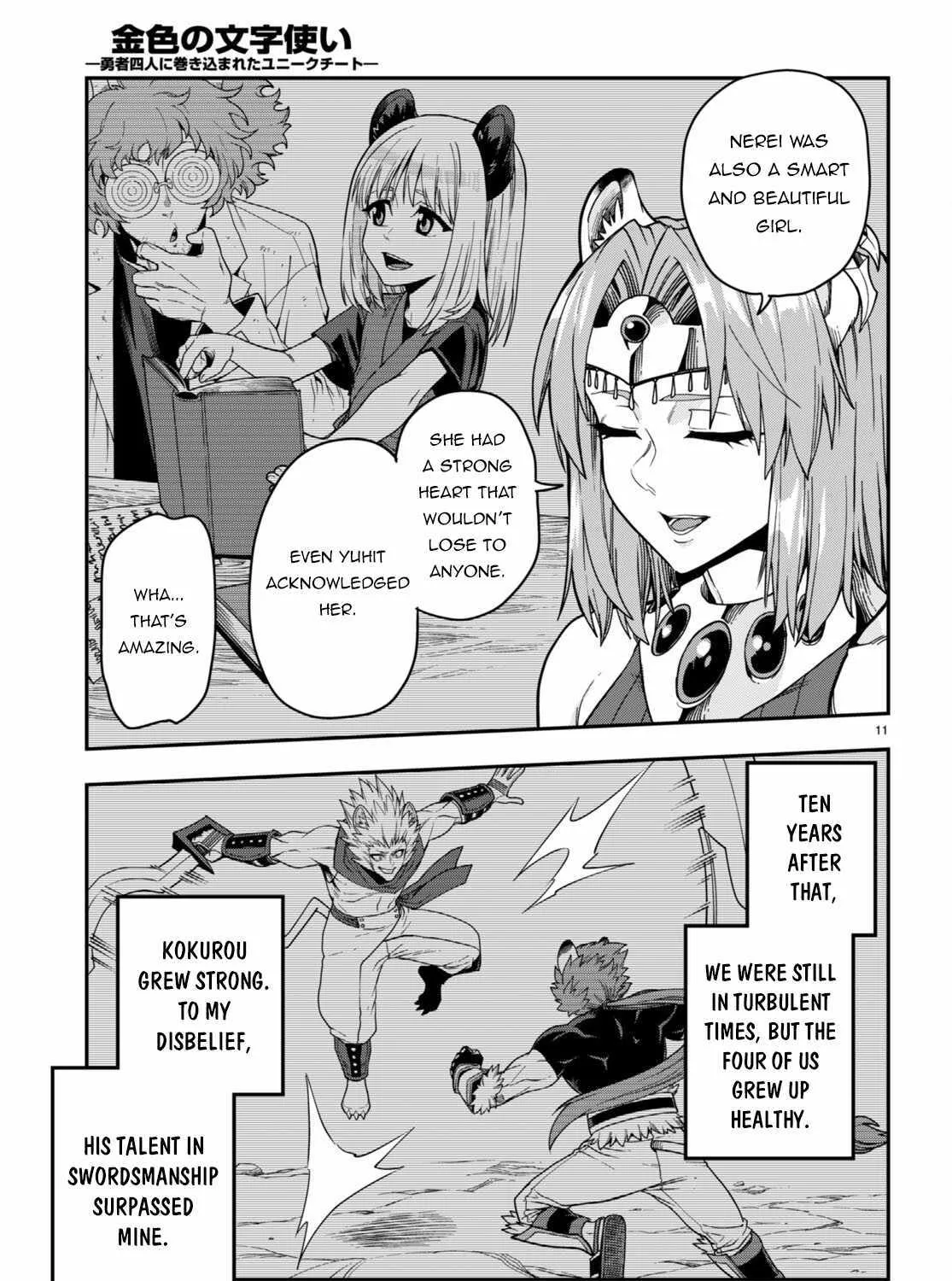 Konjiki No Moji Tsukai - Yuusha Yonin Ni Makikomareta Unique Cheat Chapter 100 page 23 - 
