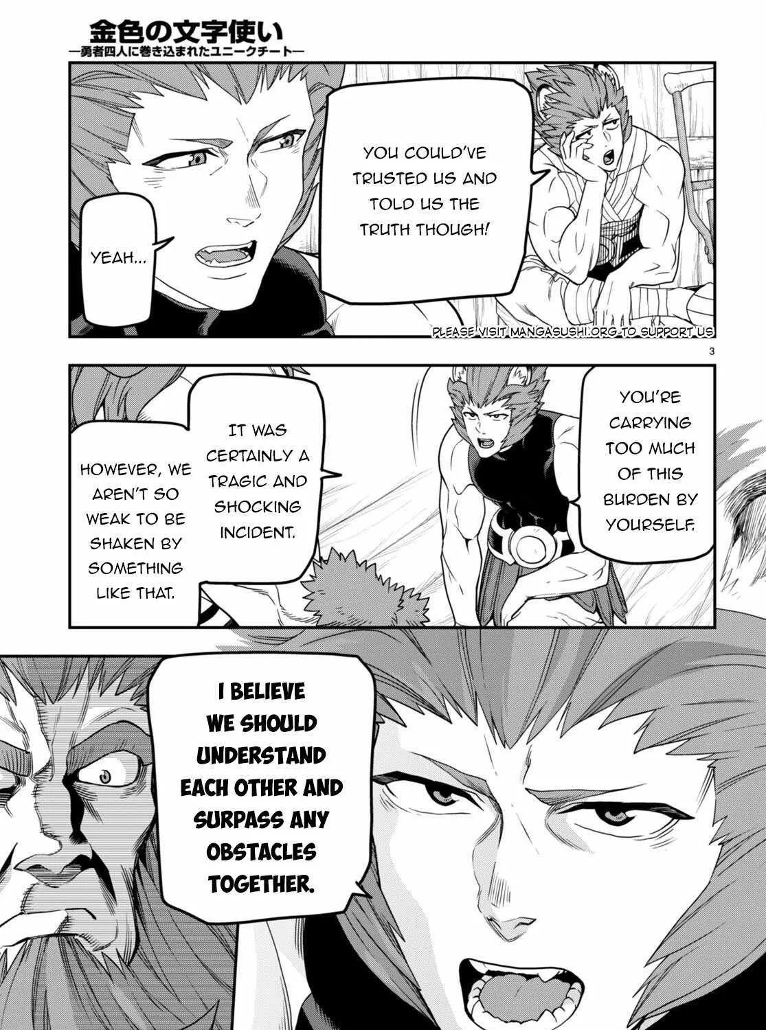Konjiki No Moji Tsukai - Yuusha Yonin Ni Makikomareta Unique Cheat Chapter 101 page 11 - 