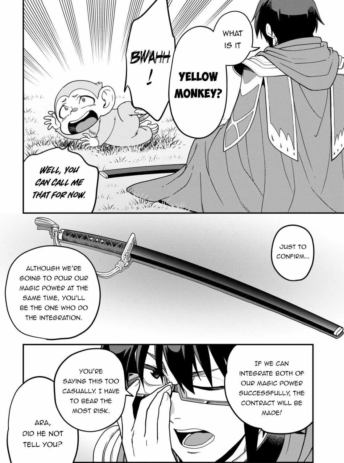 Konjiki No Moji Tsukai - Yuusha Yonin Ni Makikomareta Unique Cheat Chapter 106 page 43 - 