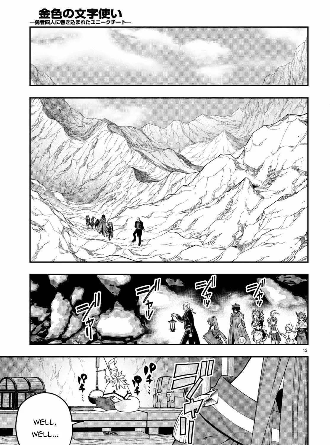 Konjiki No Moji Tsukai - Yuusha Yonin Ni Makikomareta Unique Cheat Chapter 108 page 28 - 