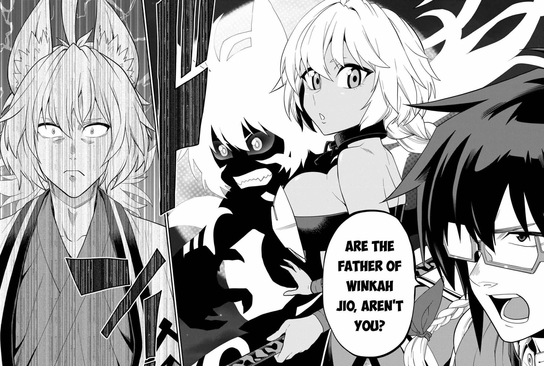 Konjiki No Moji Tsukai - Yuusha Yonin Ni Makikomareta Unique Cheat Chapter 108 page 34 - 