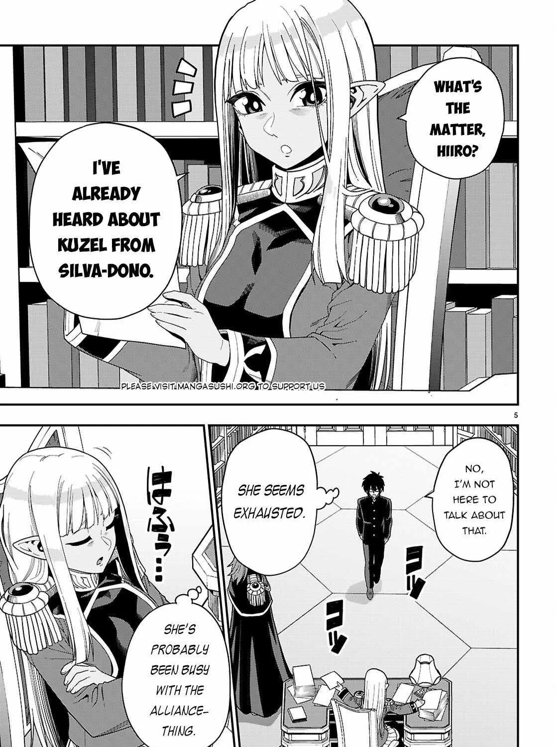 Konjiki No Moji Tsukai - Yuusha Yonin Ni Makikomareta Unique Cheat Chapter 109 page 12 - 