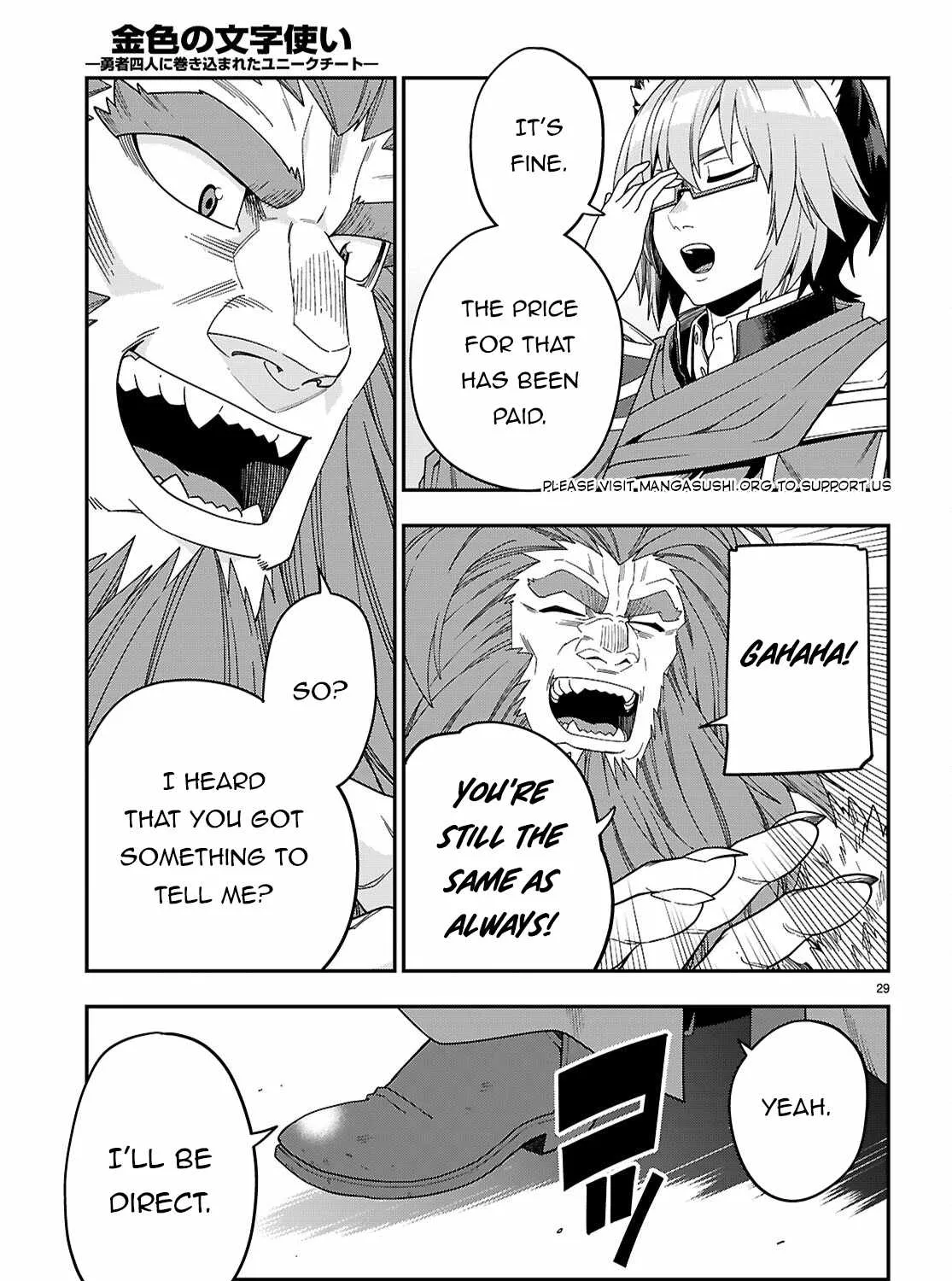 Konjiki No Moji Tsukai - Yuusha Yonin Ni Makikomareta Unique Cheat Chapter 109 page 60 - 