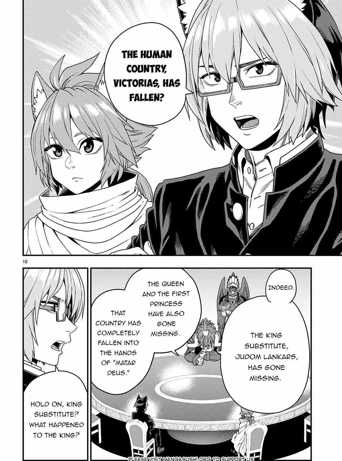Konjiki No Moji Tsukai - Yuusha Yonin Ni Makikomareta Unique Cheat Chapter 111 page 22 - 