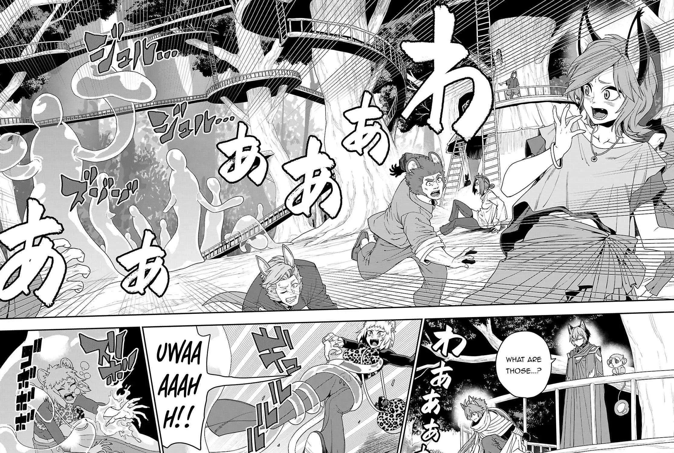 Konjiki No Moji Tsukai - Yuusha Yonin Ni Makikomareta Unique Cheat Chapter 111 page 42 - 