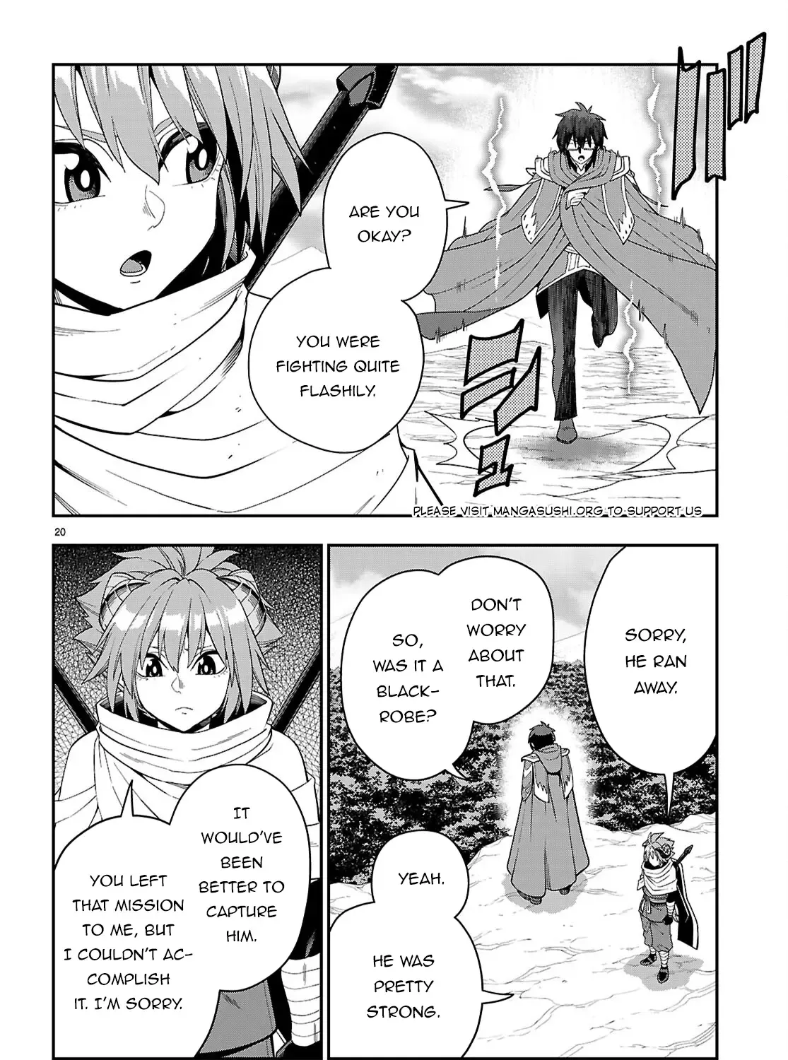 Konjiki No Moji Tsukai - Yuusha Yonin Ni Makikomareta Unique Cheat Chapter 112 page 41 - 