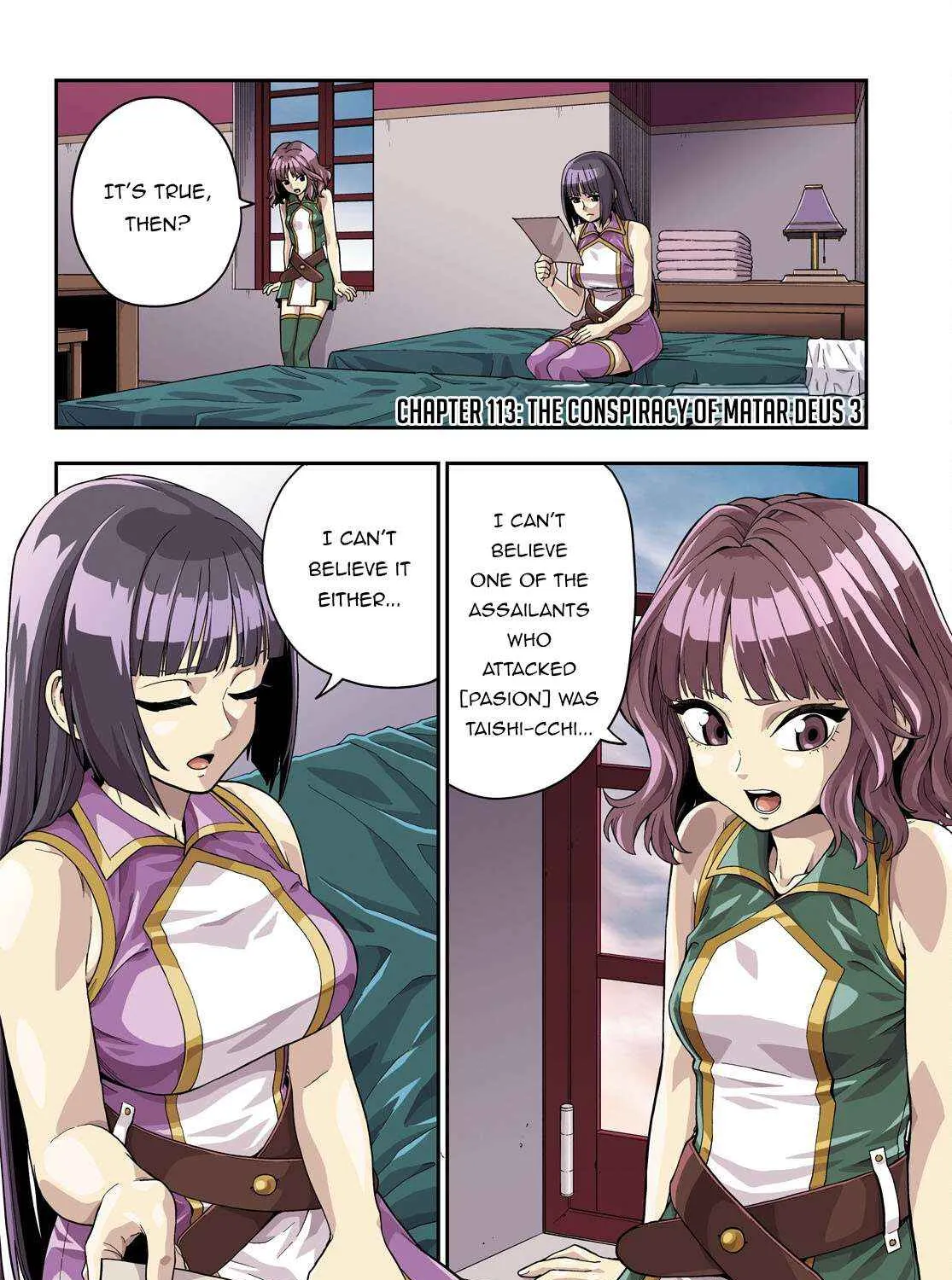 Konjiki No Moji Tsukai - Yuusha Yonin Ni Makikomareta Unique Cheat Chapter 113 page 3 - 