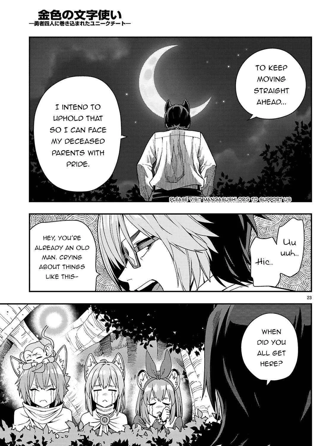 Konjiki No Moji Tsukai - Yuusha Yonin Ni Makikomareta Unique Cheat Chapter 113 page 43 - 