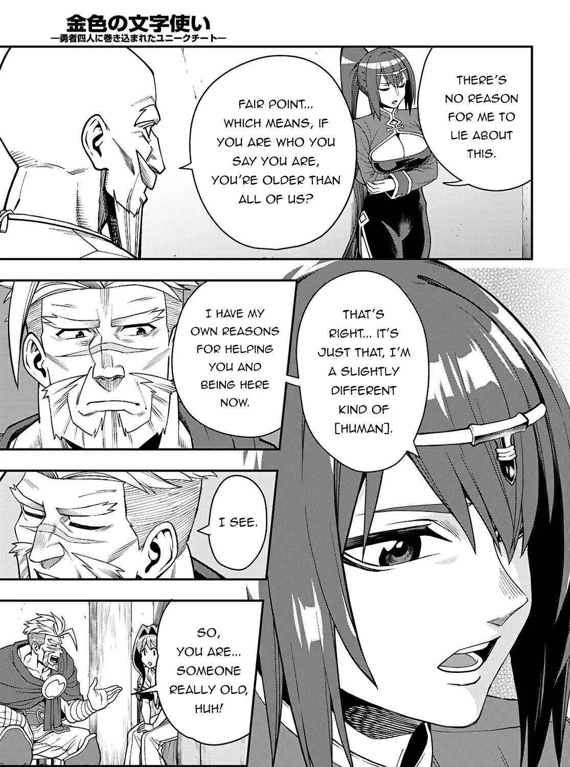 Konjiki No Moji Tsukai - Yuusha Yonin Ni Makikomareta Unique Cheat Chapter 115 page 20 - 
