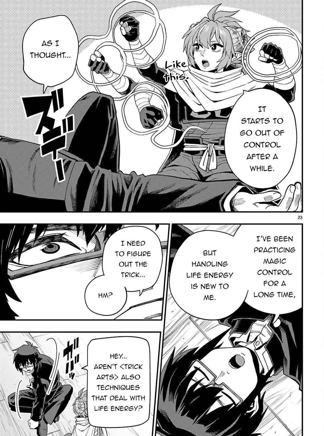 Konjiki No Moji Tsukai - Yuusha Yonin Ni Makikomareta Unique Cheat Chapter 116 page 50 - 